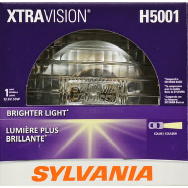 Contains 1 Bulb H6024XV.BX PAR56, SYLVANIA H6024 XtraVision Halogen Sealed Beam Headlight 7 Round 